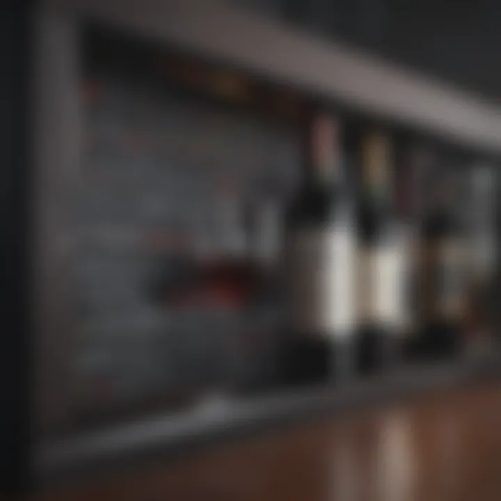 Innovative digital interface for wine and spirits selection