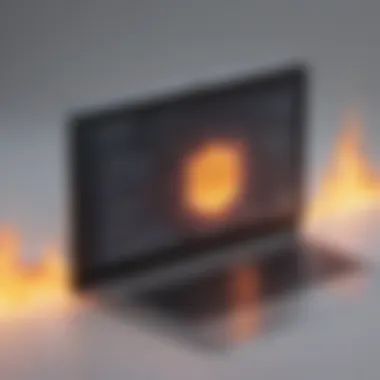Cutting-Edge Digital Firewall for Call Filtering Digital firewall blocking spam risk calls