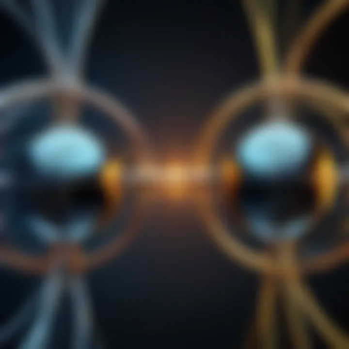 Illustration of quantum entanglement