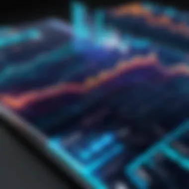 Visualization of investment trends in upcoming technology startups