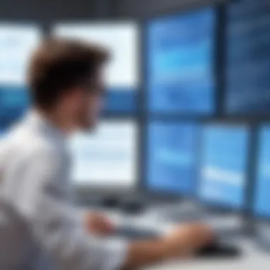 Analyzing Complex Data Structures A system engineer analyzing complex data structures