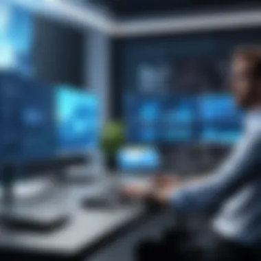 Leadership in a Remote Setting IT director guiding a remote team