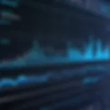 Graph illustrating AI stock trends.