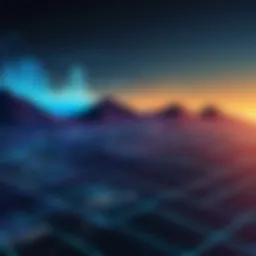 Visual representation of analytics software landscape