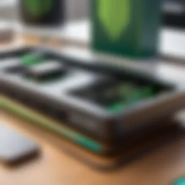 Cisco Meraki Products in Action Visual representation of Cisco Meraki products in a business environment