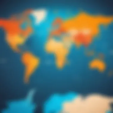 Geographic Salary Variations Map showcasing geographic salary variations for data science managers