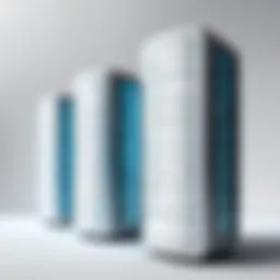 Visual representation of database architecture
