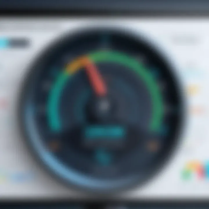 Visual representation of key metrics used in evaluating hardware performance.