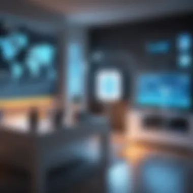 Future Impact of IoT on Daily Life Futuristic depiction of the impact of IoT on daily life