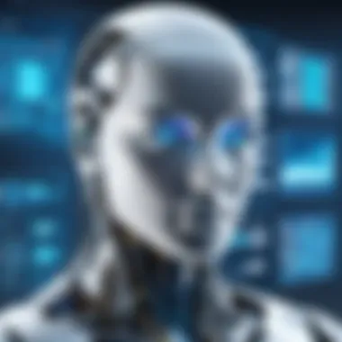 Visualization of AI technologies in various industries