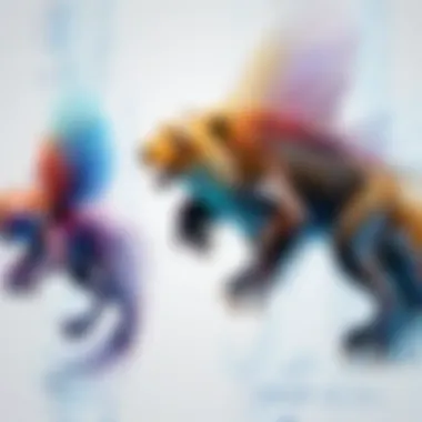 Evolutionary Algorithms in Unsupervised Learning Algorithmic Evolution Visualization