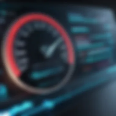 A graphical depiction of Rails performance metrics highlighting speed and efficiency.