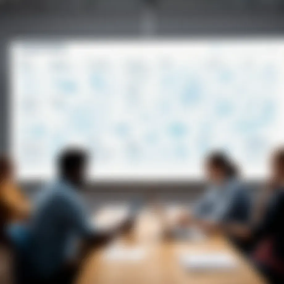 Visual representation of design thinking concepts for social initiatives