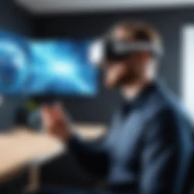 Skill Development in a Virtual Reality Training Session A virtual reality training session highlighting skill development