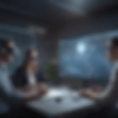 Immersive Virtual Team Interaction Virtual Reality Team Meeting