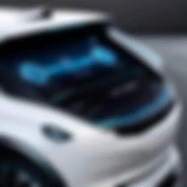 Advanced Technology Features in Volvo's Electric Cars Display of advanced technology in Volvo's electric cars