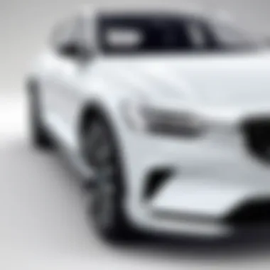 Innovative Design of Volvo's Electric Vehicle Volvo electric vehicle showcasing innovative design