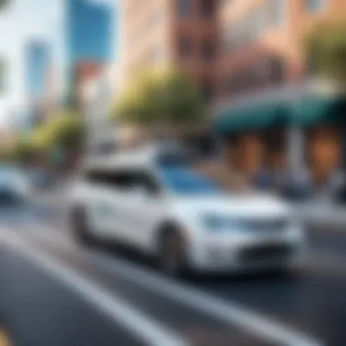 Urban Waymo Drive Experience Waymo Autonomous Vehicle in Urban Setting